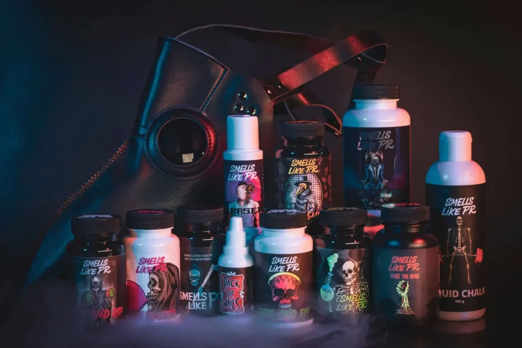 Smells Like PR is a popular brand name in smelling salts industry